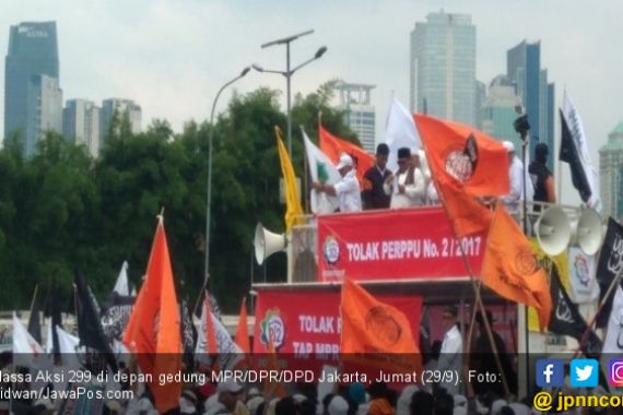 Orator Aksi 299: Indonesia Ada karena Para Ulama Islam - JPNN.COM