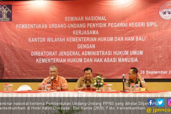 Kemenkumham Dorong Penguatan Pejabat PPNS dengan Regulasi - JPNN.COM