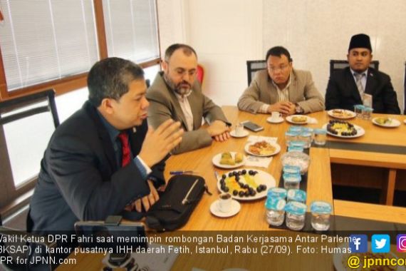 Fahri Hamzah Apresiasi Gerakan Kemanusian IHH Turki - JPNN.COM