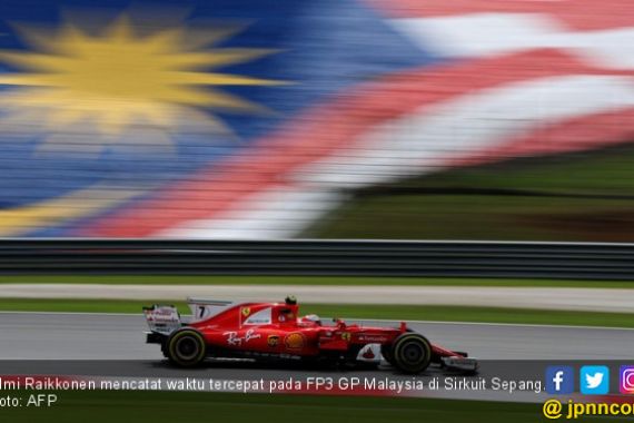Kimi Raikkonen Tercepat di FP3 GP Malaysia, Vettel Kedua - JPNN.COM