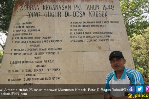 Monumen Kresek, Kiai Husein Dipaksa Jongkok, Dihabisi PKI - JPNN.COM