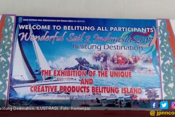 Pesona Bahari Belitung Sapa Peserta Sail Indonesia 2017 - JPNN.COM