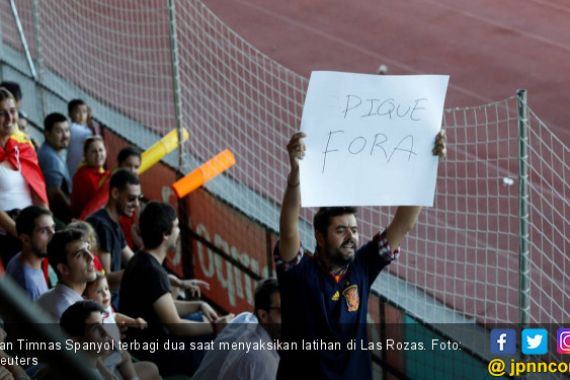 Latihan Timnas Spanyol Panas Gara-Gara Kemerdekaan Catalonia - JPNN.COM