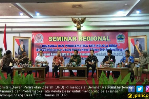 Komite I DPD RI Gelar Seminar Dorong Pelaksanaan UU Desa - JPNN.COM
