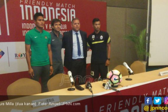 Luis Milla Punya Misi Khusus saat Indonesia Ladeni Kamboja - JPNN.COM