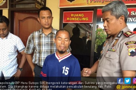 Polisi Awasi Rumah Pria Ngaku Titisan Nabi Adam - JPNN.COM
