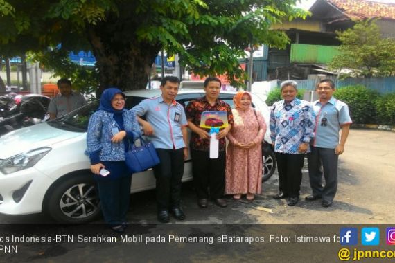 Pos Indonesia-BTN Serahkan Mobil pada Pemenang eBatarapos - JPNN.COM