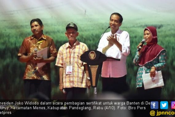 Jokowi Perintahkan BPN Gerak Cepat Terbitkan Sertifikat - JPNN.COM