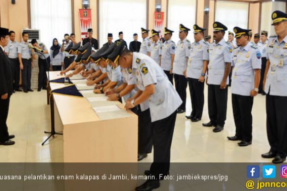 Enam Kalapas di Jambi Resmi Dicopot - JPNN.COM