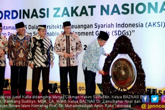 Wapres JK Imbau Baznas untuk Meningkatkan Jumlah Muzaki - JPNN.COM