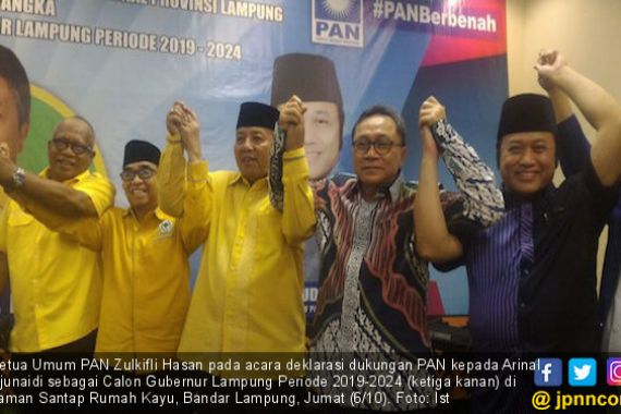 Didukung PAN, Arinal Siap Bekerja Demi Kemajuan Lampung - JPNN.COM