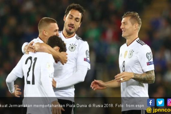 Jerman dan Inggris Dapat Tiket Piala Dunia 2018 - JPNN.COM