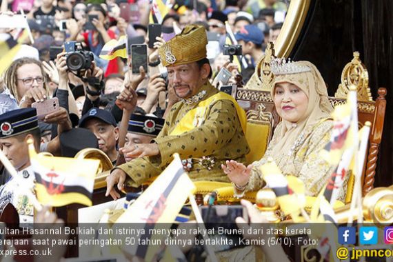 50 Tahun Berkuasa, Sultan Brunei Gelar Pesta Sebulan Penuh - JPNN.COM