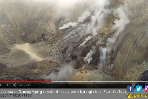 BNPB Geram Ada Warga Asing Unggah Video Kawah Gunung Agung - JPNN.COM