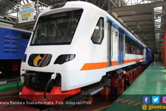 Longsor, Kereta Bandara Soekarno-Hatta Berhenti Beroperasi - JPNN.COM