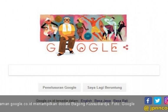 Google Doodle Hari Ini: Merayakan Karya Bagong Kussudiardja - JPNN.COM