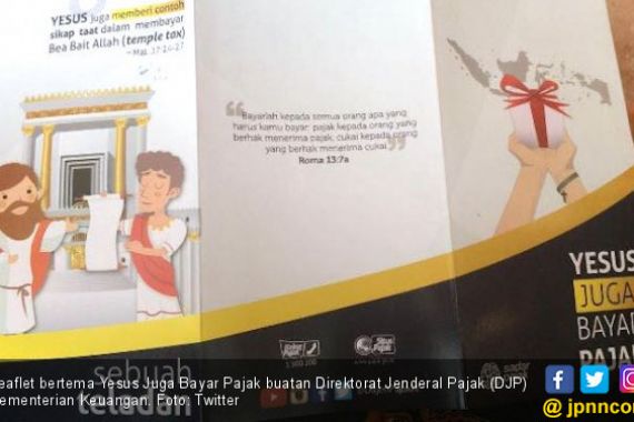 Selebaran Yesus Juga Bayar Pajak Beredar, Ini Penjelasan DJP - JPNN.COM