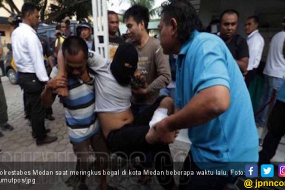 Polrestabes Medan Tembak Mati 77 Begal Selama 2017 - JPNN.COM