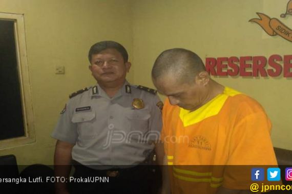 Usai Kubur Anak, Lutfi Ditangkap Polisi - JPNN.COM