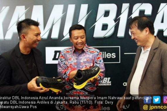 DBL Indonesia dan Ardiles Luncurkan 5 Seri Sepatu Basket - JPNN.COM
