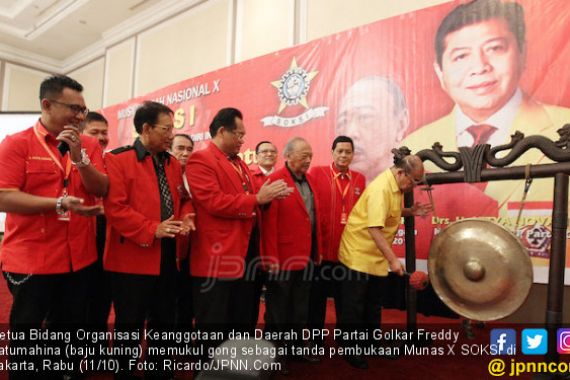 SOKSI Ali Wongso Gelar Munas, DPP Golkar Beri Dukungan - JPNN.COM