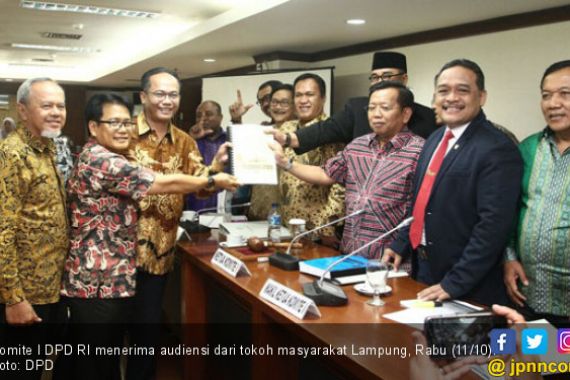 Komite I DPD Pelajari Peluang Lampung jadi Ibu Kota - JPNN.COM