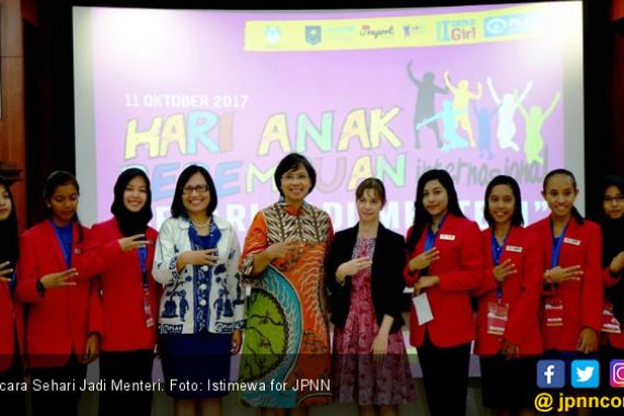 Remaja asal Sumatera Utara Gantikan Menteri Yohana - JPNN.COM