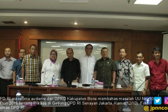 DPD RI Terima Delegasi DPRD Kabupaten Bone Membahas Pilkada - JPNN.COM