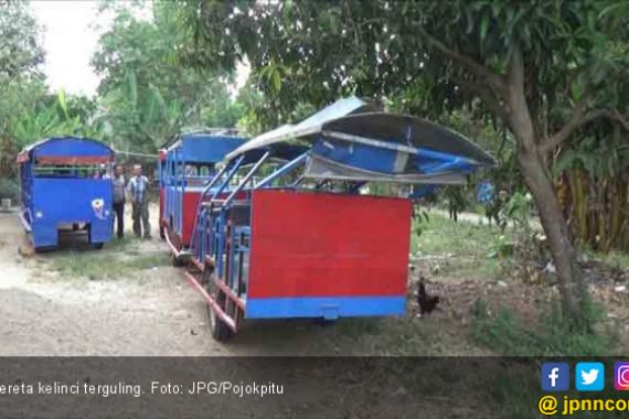 Kereta Kelinci Kecelakaan, Belasan Siswa Terluka - JPNN.COM