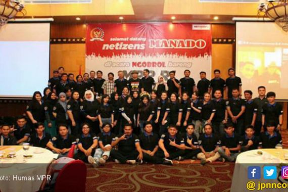 Netizens Bacerita Rame-rame Deng MPR RI di Manado - JPNN.COM