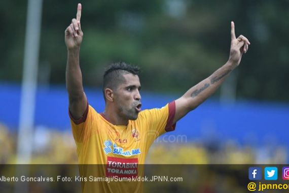 Alberto Goncalves Dipastikan Absen Lawan Arema FC - JPNN.COM