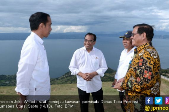 Jokowi: Danau Toba Sangat Cantik - JPNN.COM