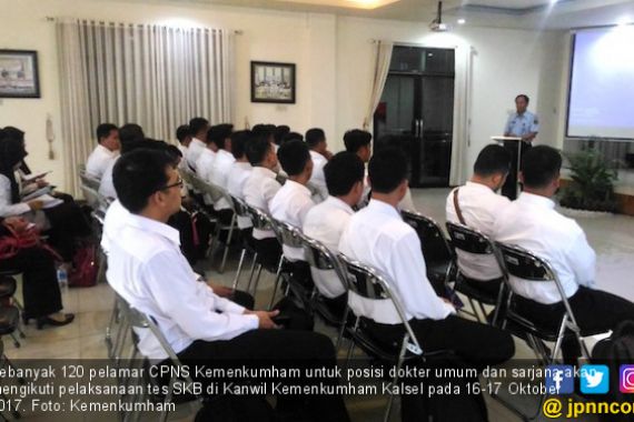 Pelamar CPNS Kemenkumham, Siap – siap ya - JPNN.COM