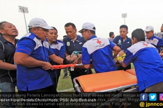 Insiden Kiper Persela Choirul Huda, PSSI Janji Berbenah - JPNN.COM