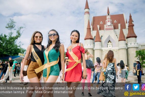 Dea Optmistis Hadapi Malam Final Miss Grand International - JPNN.COM