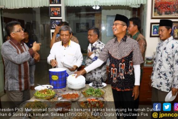 Temui Dahlan Iskan, Presiden PKS Minta Saran - JPNN.COM