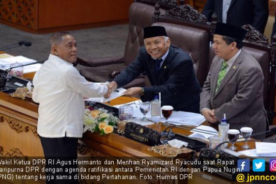 Kompak, Menhan-Panglima Ikut Rapat Penambahan Anggaran - JPNN.COM