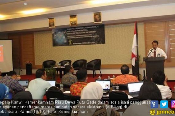 Kemenkumham Riau Sosialisasikan Layanan Publik e-Filing - JPNN.COM