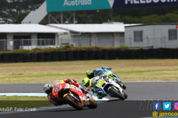 FP2 MotoGP Australia: Marquez Turun, Dovizioso Naik, Rossi? - JPNN.COM