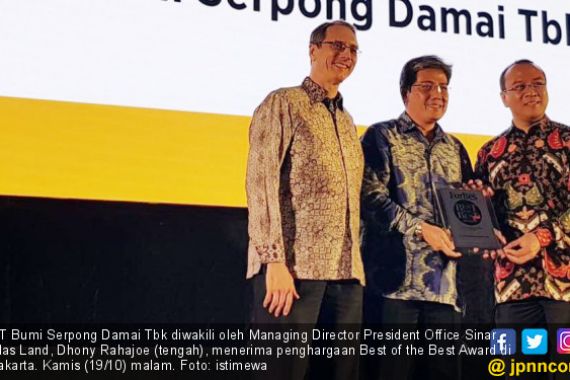 BSD Raih Best of The Best Award Versi Forbes - JPNN.COM