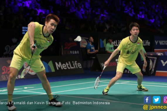 Marcus/Kevin Enggak Janji Menang Lawan Ganda Jepang - JPNN.COM