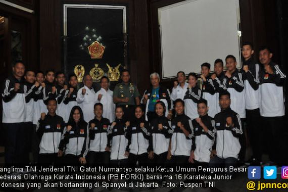 16 Karateka Junior Indonesia Siap Berlaga di Spanyol - JPNN.COM