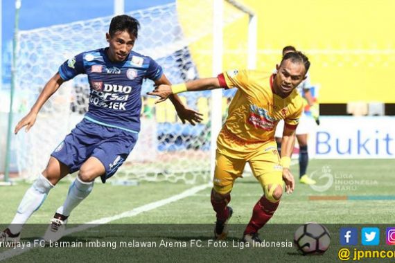 Sriwijaya Diimbangi Arema FC, Pelatih Salahkan Pemain - JPNN.COM