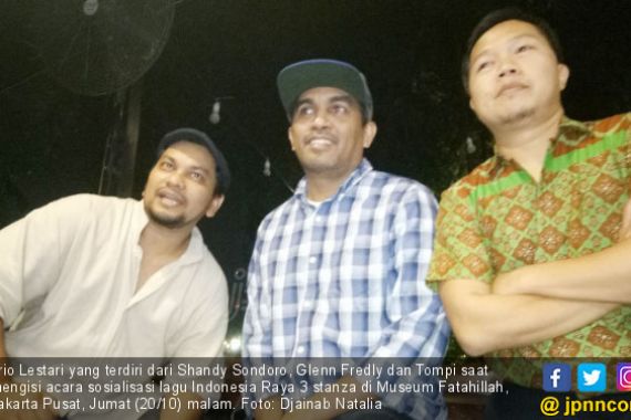 Shandy Sondoro Pilih Lagu Indonesia Raya dengan 1 Stanza - JPNN.COM