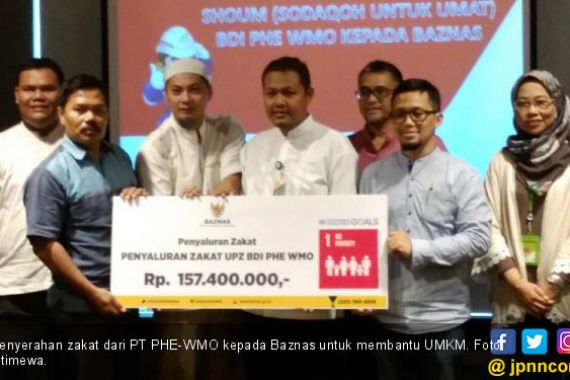 Pertamina Hulu Energi Bantu Progam UMKM Melalui Baznas - JPNN.COM