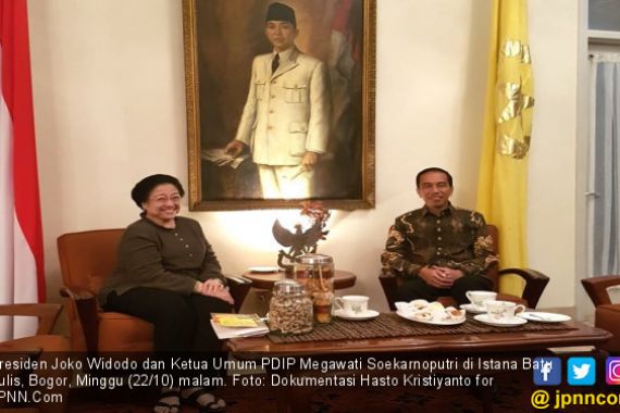 Bawa Masakan Kesukaan Bung Karno, Megawati Temui Jokowi - JPNN.COM