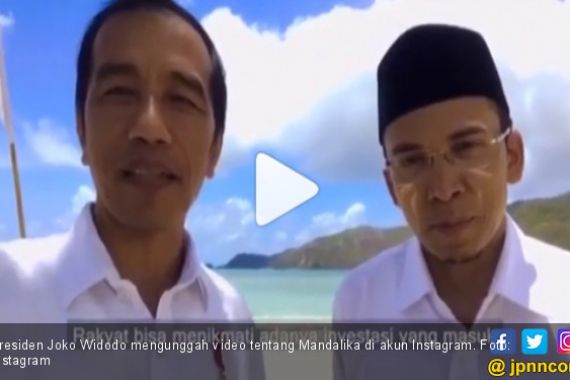 Jokowi Pamer Keindahan Mandalika Lewat Vlog, Ini Harapannya - JPNN.COM