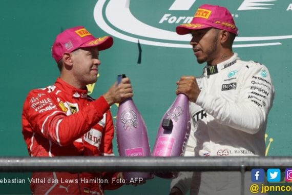 Ferrari Pilih Sebastian Vettel Ketimbang Lewis Hamilton - JPNN.COM