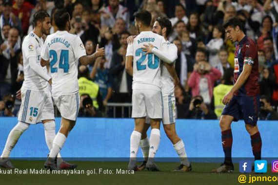 Klasemen Sementara La Liga Usai Laga Real Madrid vs Eibar - JPNN.COM