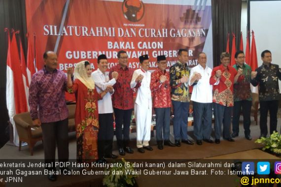 Hasto Beber Kisah Bu Mega Perjuangkan Jabar di Curah Gagasan - JPNN.COM